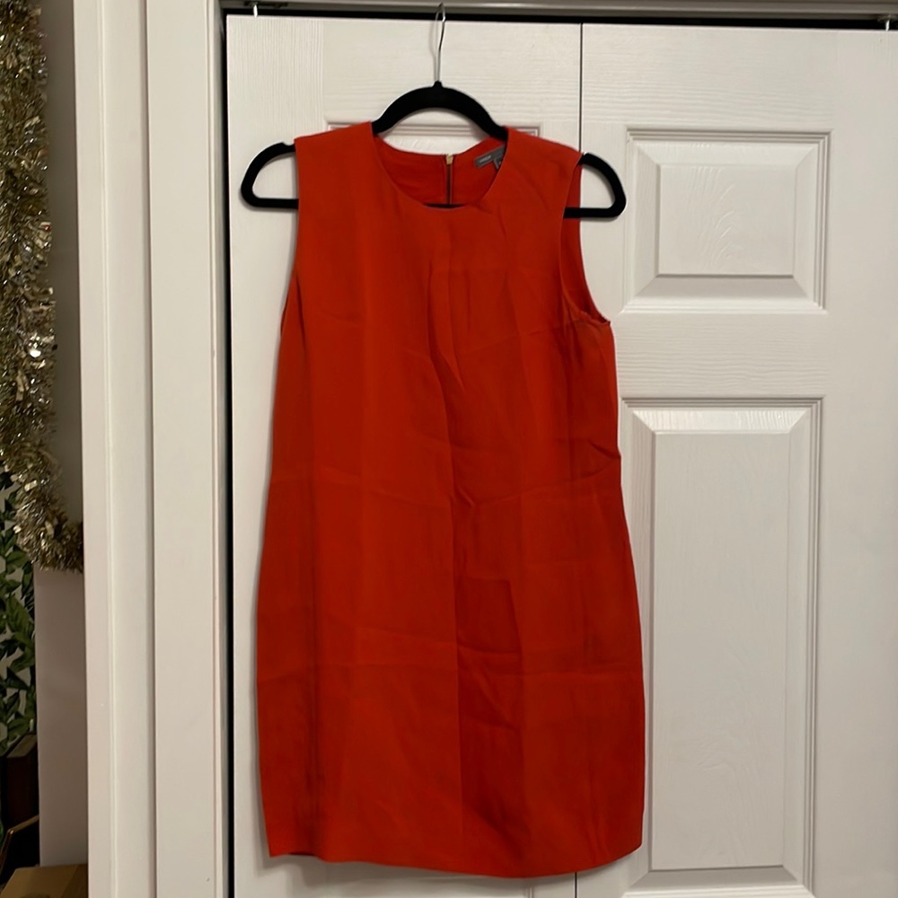 Vince Silk Mini Dress